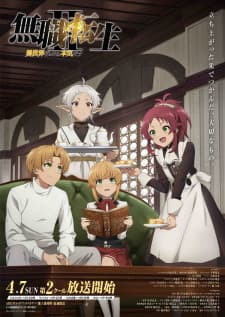 Poster Mushoku Tensei: Jobless Reincarnation Season 2 Part 2